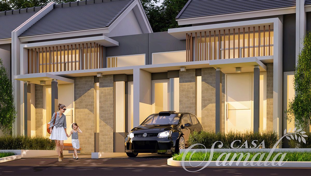 Render Tipe Emerald 40/72 di Casa Samala