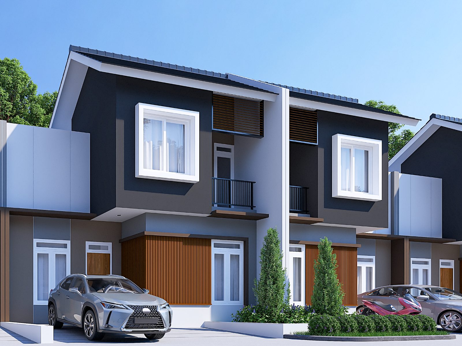 Render Tipe Zamrud 58/80 di Casa Samala