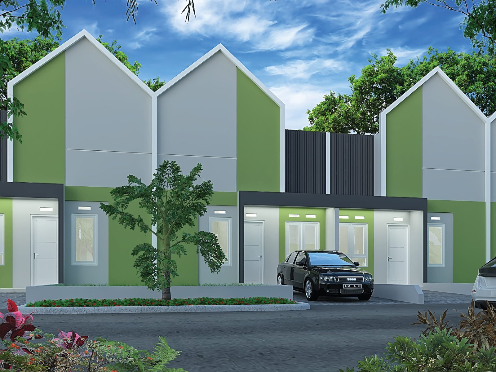 Render Tipe Sakura PLUS 30/60 di Graha Tamansari