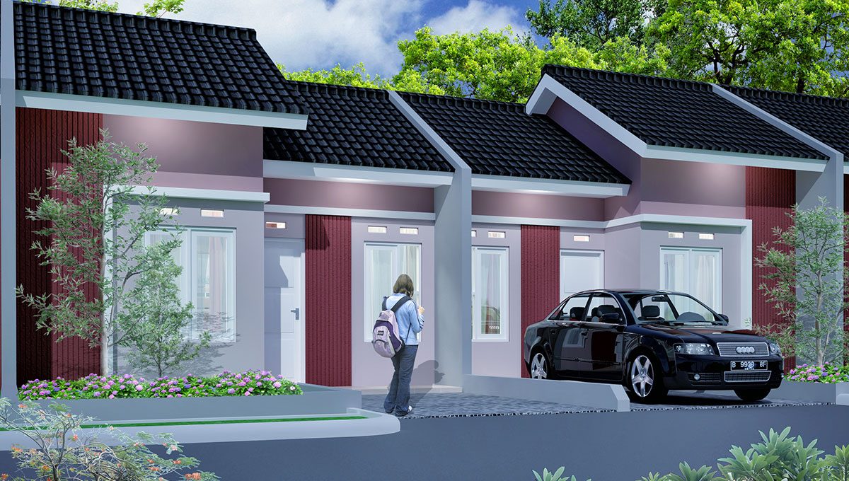 Render Tipe Anggrek 30/60 di Puri Delta Tigaraksa