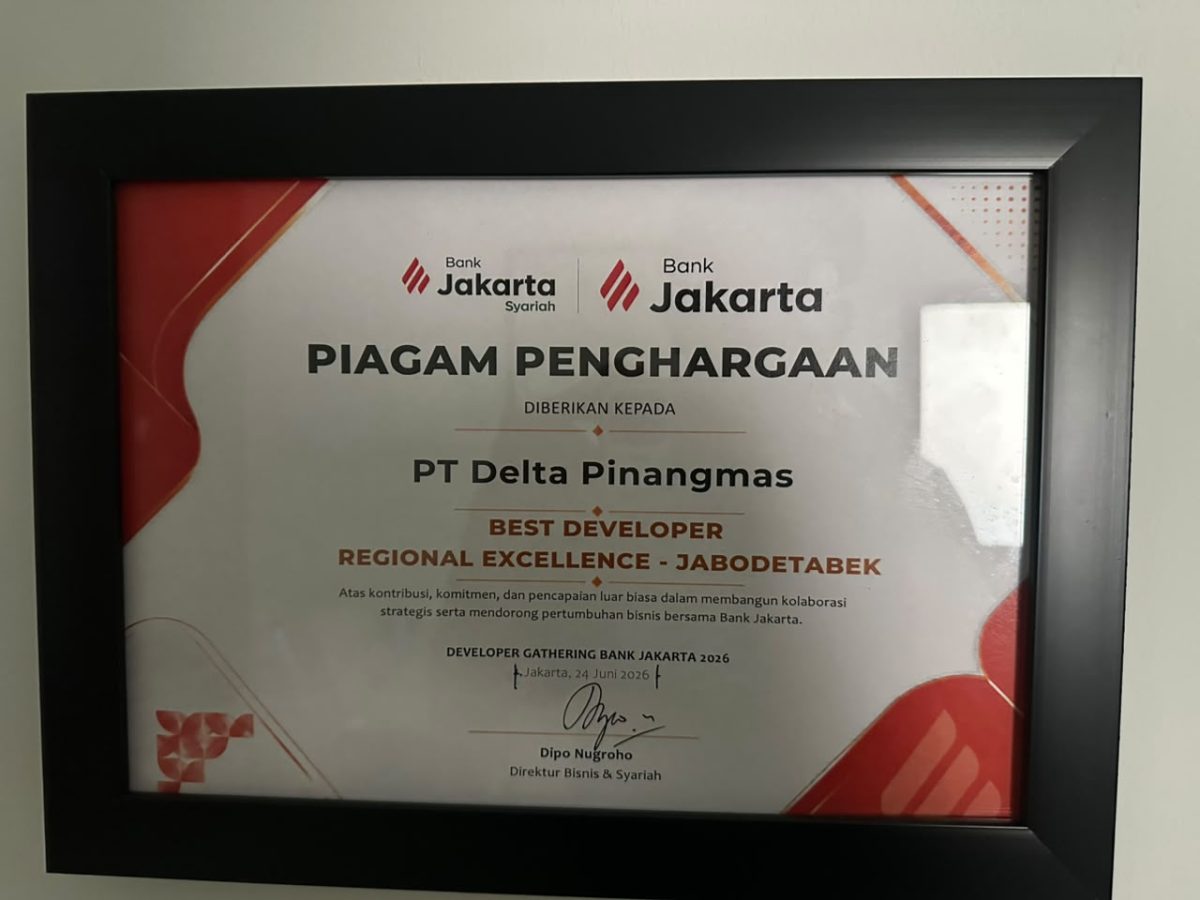 Piala Best Developer Regional Excellence — Jabodetabek