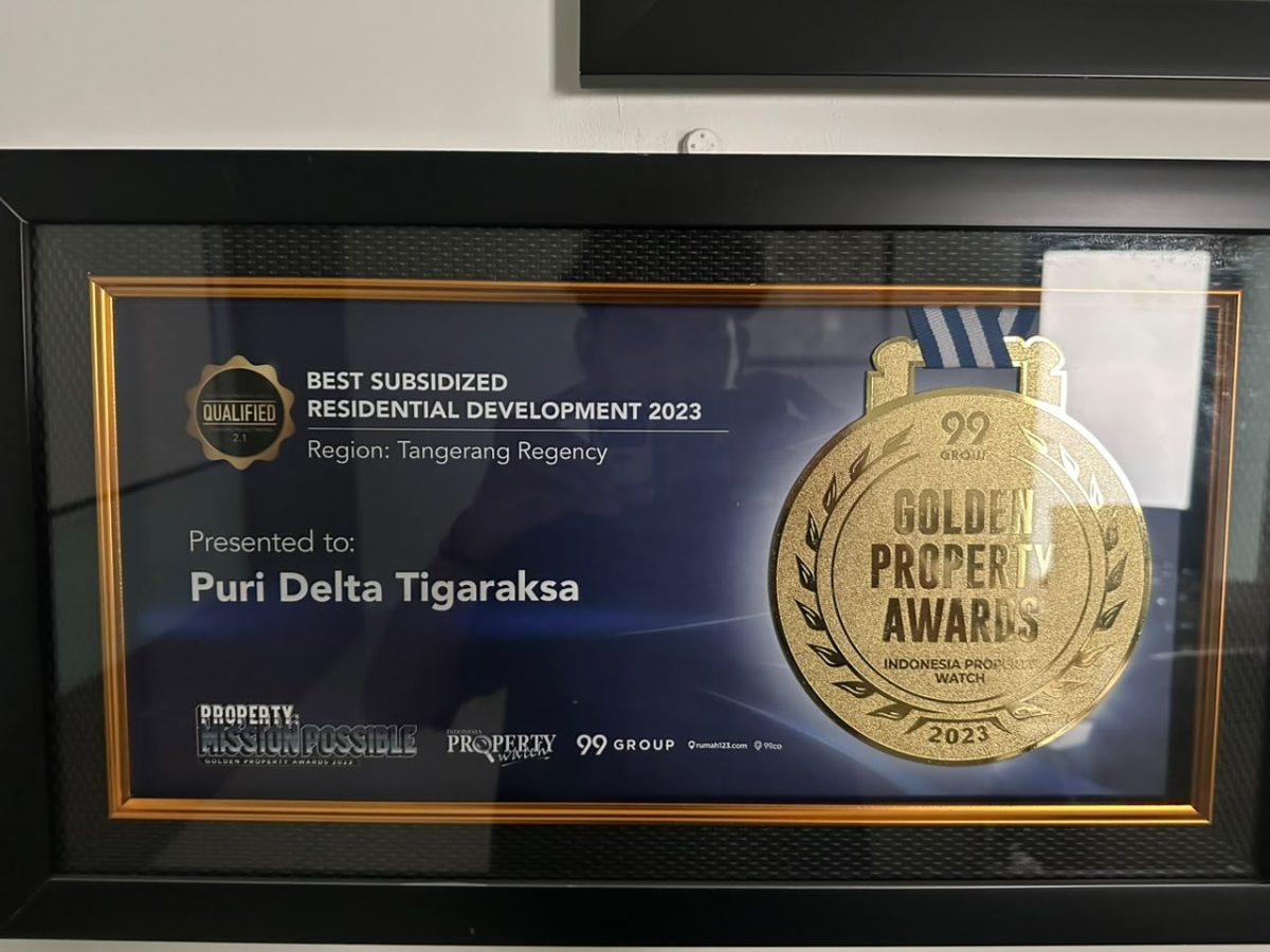 Piala Best Subsidized Residential Development 2023 — Region Tangerang Regency